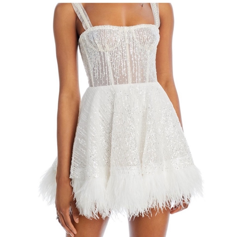 Bronx and Banco Mademoiselle Bridal Mini Dress